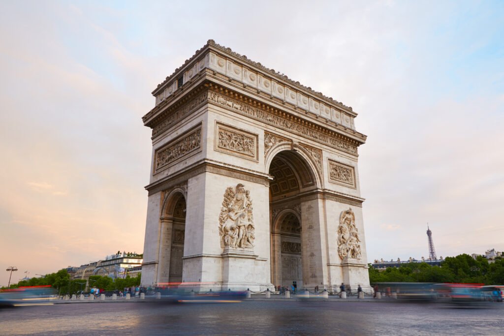 Arc de Triomphe in Paris, France