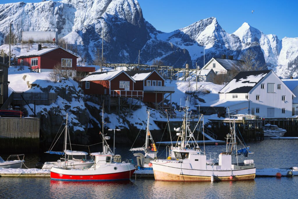 bay in winter